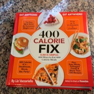 400 Calorie Fix Cookbook by Liz Vaccariello.